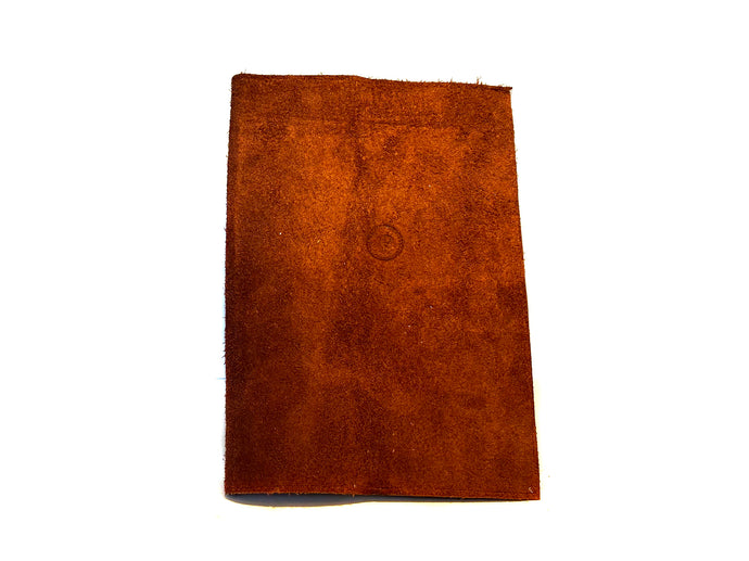 Brown Suede Notepad A5