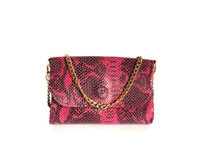 Pink Snake Mini Bag