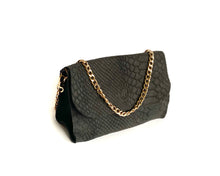 Load image into Gallery viewer, Grey Snake Mini Bag